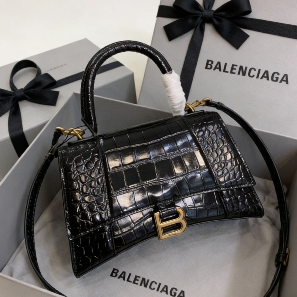 Balenciaga Hourglass Handle Bag